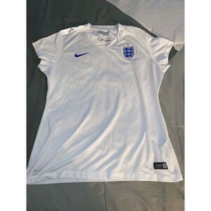 Nike Authentic 2014 England Soccer Football Jersey White Women's Large